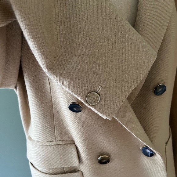 Reiss Tan Double-Breasted Blazer - Picture 2 of 2